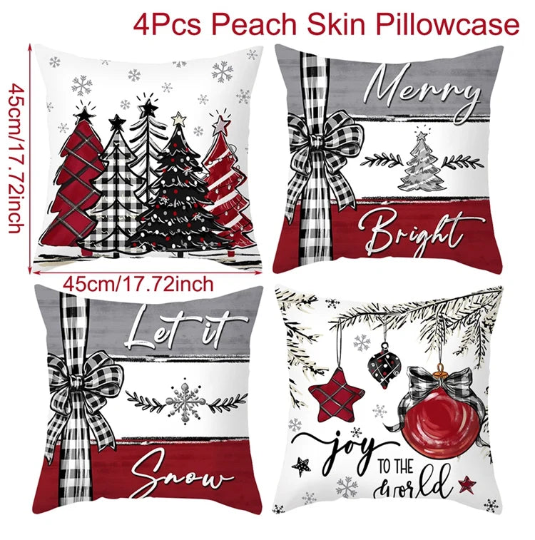 Merry Christmas Cushion Set