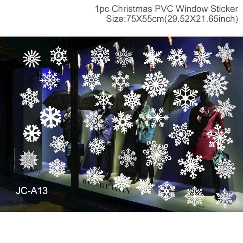 Merry Christmas Wall & Window Stickers
