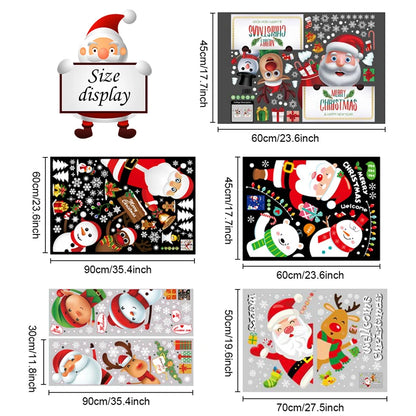 Merry Christmas Wall & Window Stickers