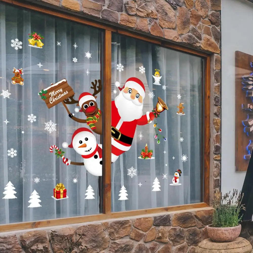 Merry Christmas Wall & Window Stickers