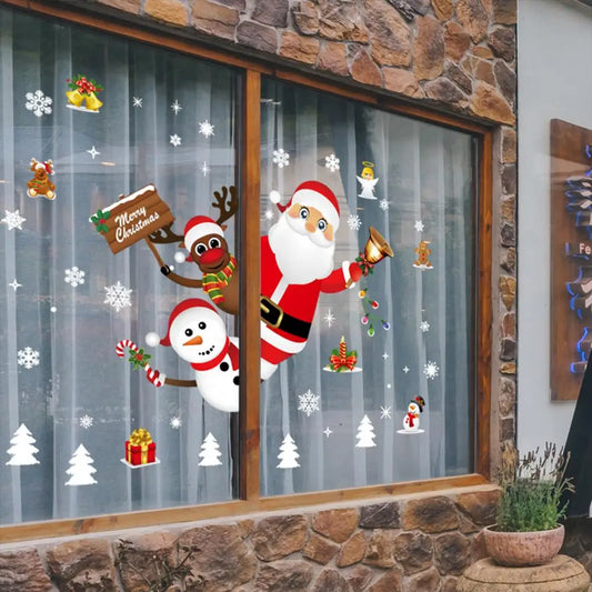 Merry Christmas Wall & Window Stickers