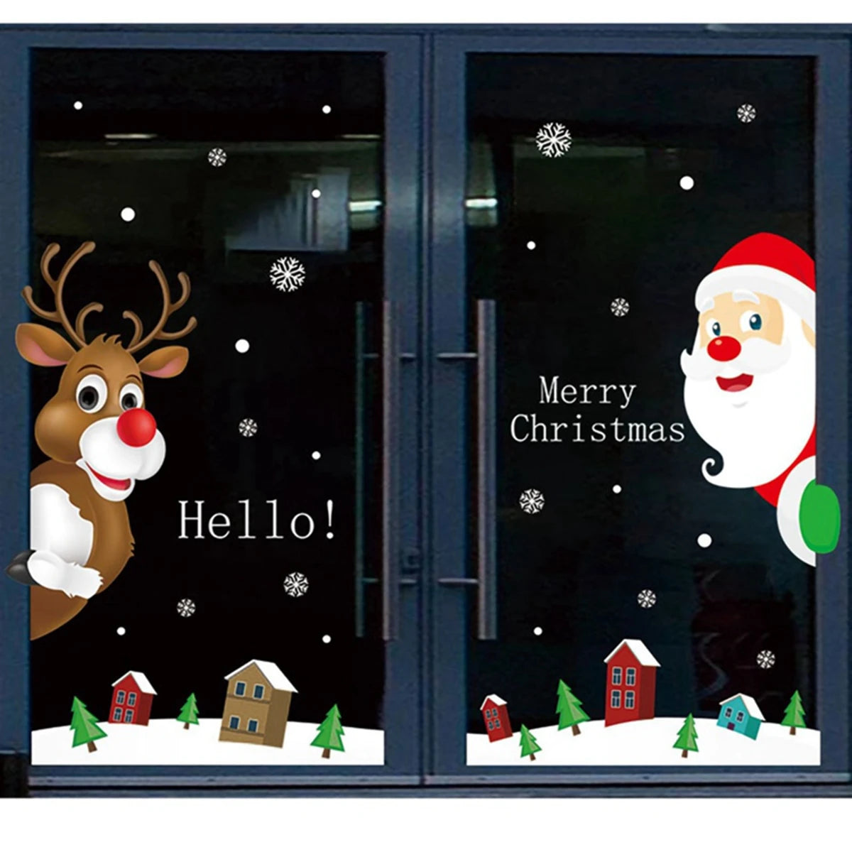 Merry Christmas Wall & Window Stickers
