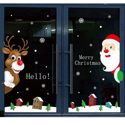 Merry Christmas Wall & Window Stickers