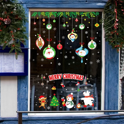 Merry Christmas Wall & Window Stickers
