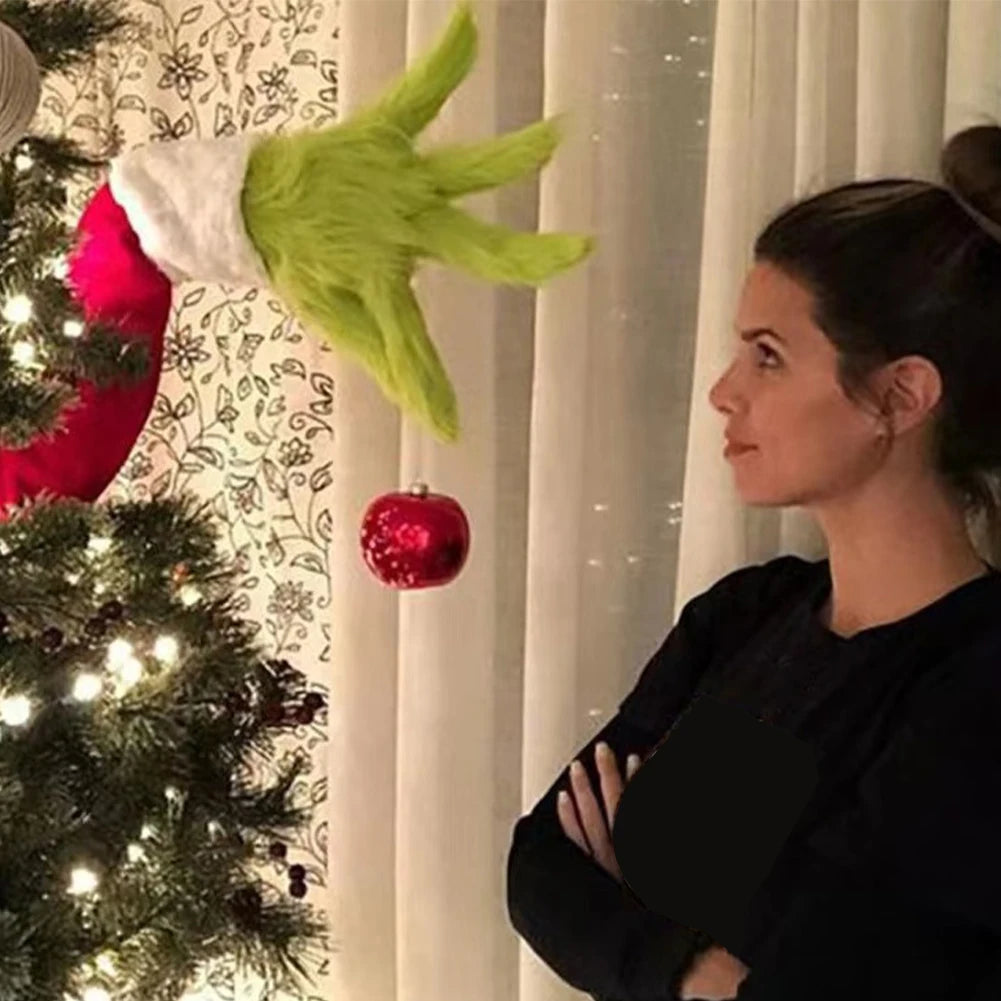 2025 Green Fur Monster Arm Pendant