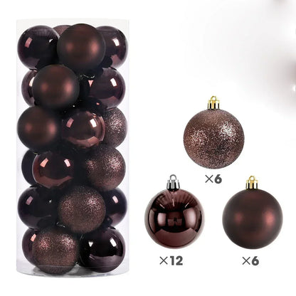 Sparkling Christmas Balls Set