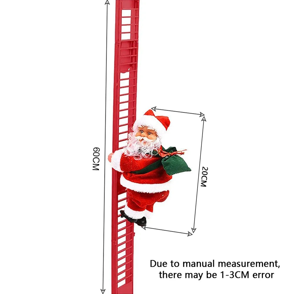 Electric Climbing Santa