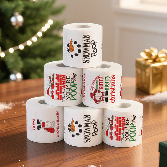 Festive Toilet Roll pack of 10