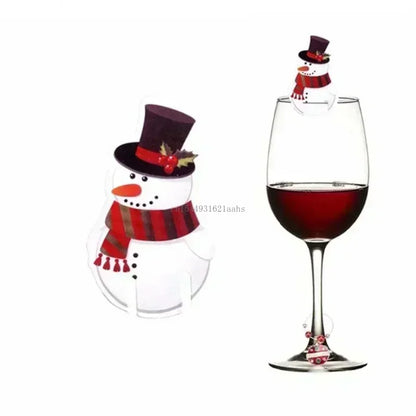 Festive Wine Glass Cards