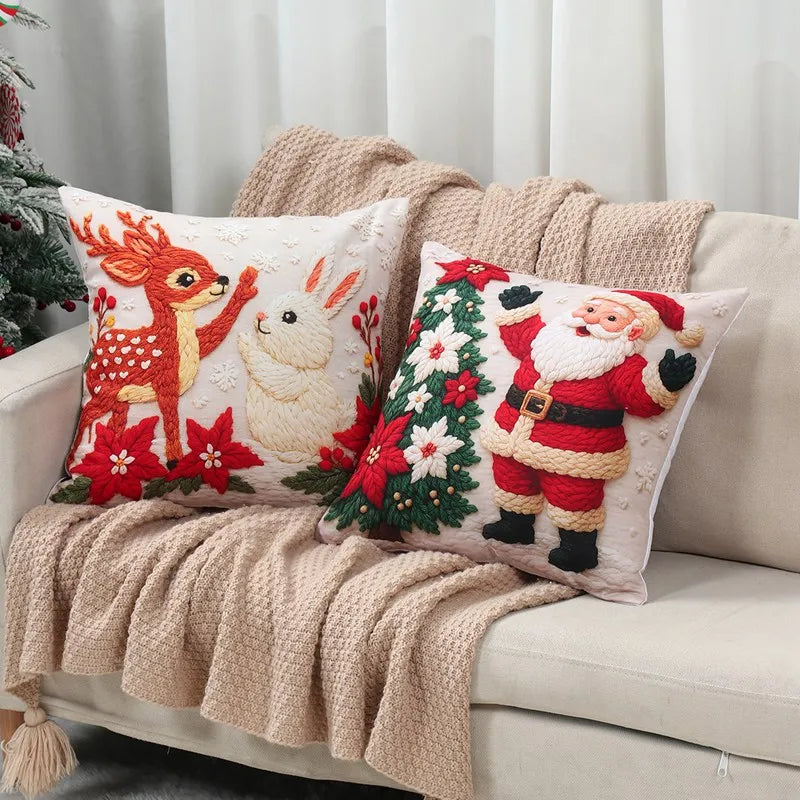 Merry Christmas Cushion Set