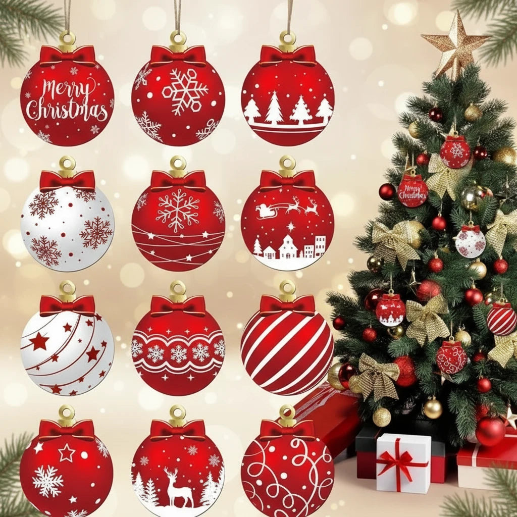 Shiny Festive Baubles