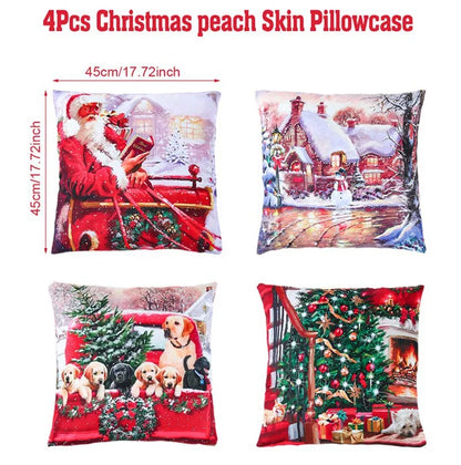 Merry Christmas Cushion Set