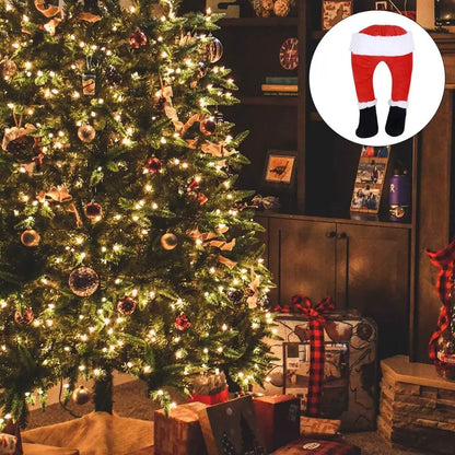 Christmas Santa Leg Decorations