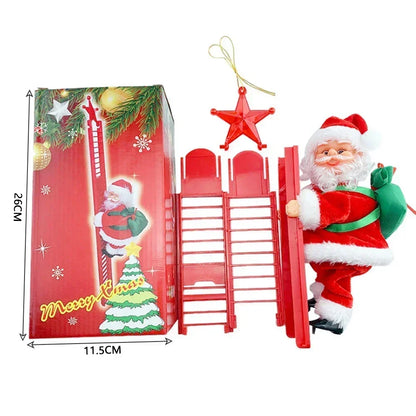 Electric Climbing Santa