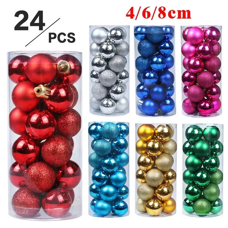 Sparkling Christmas Balls Set