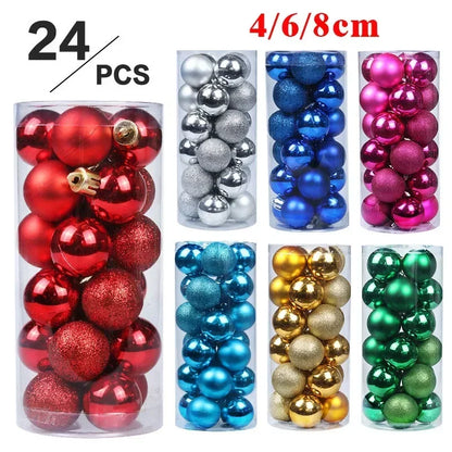 Sparkling Christmas Balls Set