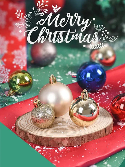 Sparkling Christmas Balls Set