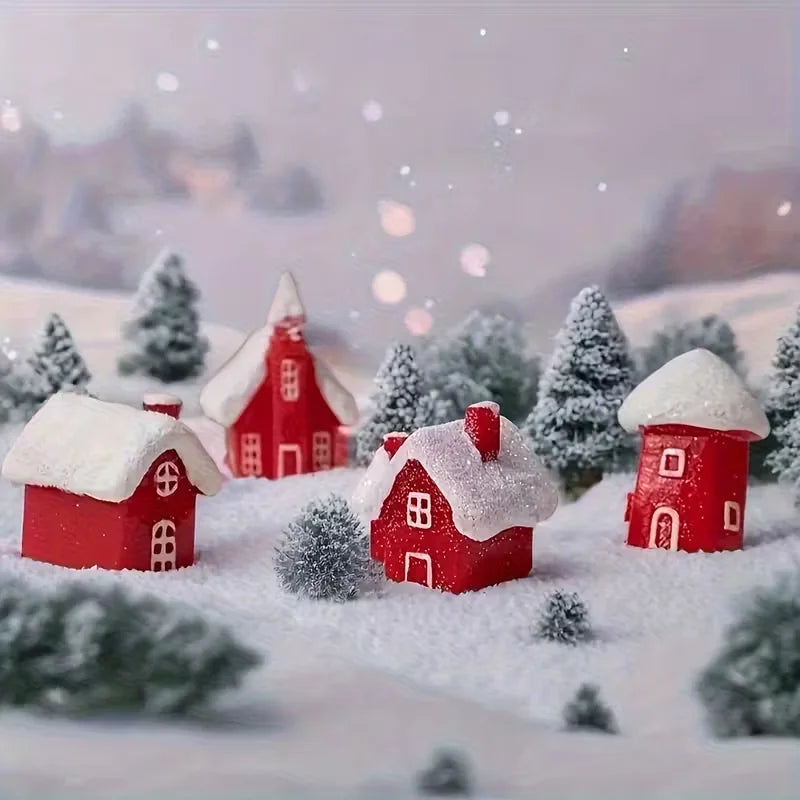 Winter Village Mini House Set