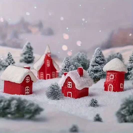 Winter Village Mini House Set