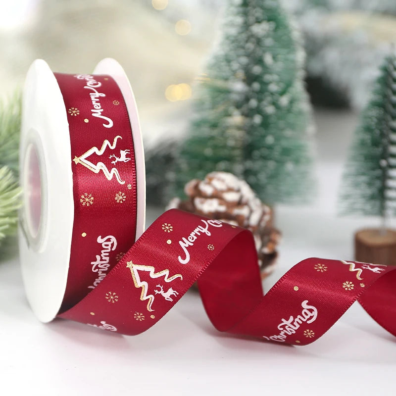 Festive Print Ribbon 5 m