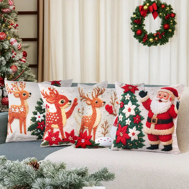 Merry Christmas Cushion Set