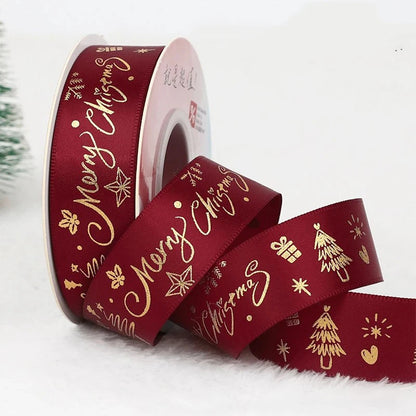 Festive Print Ribbon 5 m