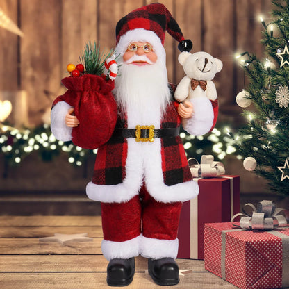 Santa Claus Standing Statue Ornament