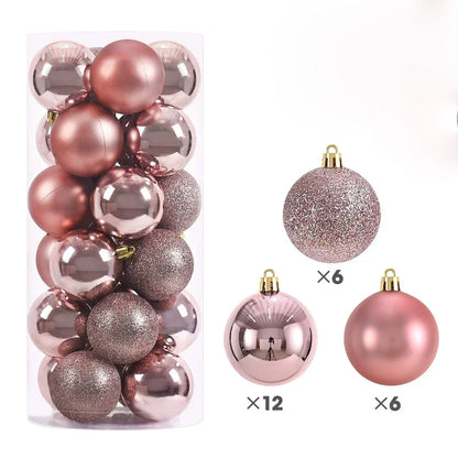 Sparkling Christmas Balls Set