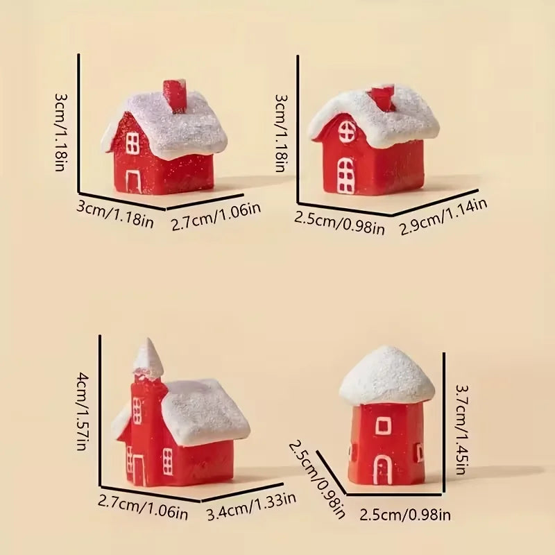 Winter Village Mini House Set