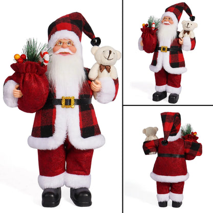 Santa Claus Standing Statue Ornament