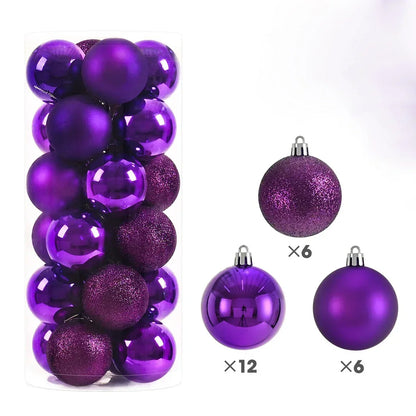 Sparkling Christmas Balls Set