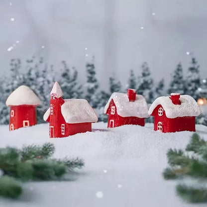 Winter Village Mini House Set