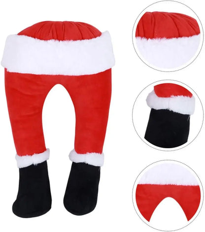 Christmas Santa Leg Decorations