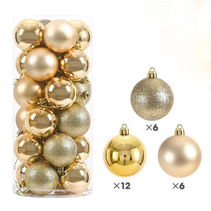 Sparkling Christmas Balls Set