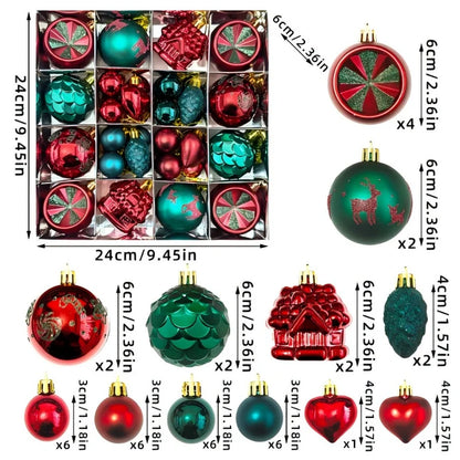 Shiny Festive Baubles