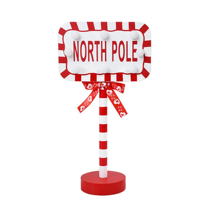 “Santa Stop Here” Lamp