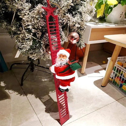 Electric Climbing Santa