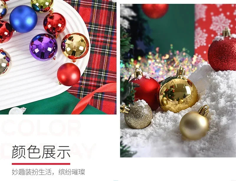 Sparkling Christmas Balls Set