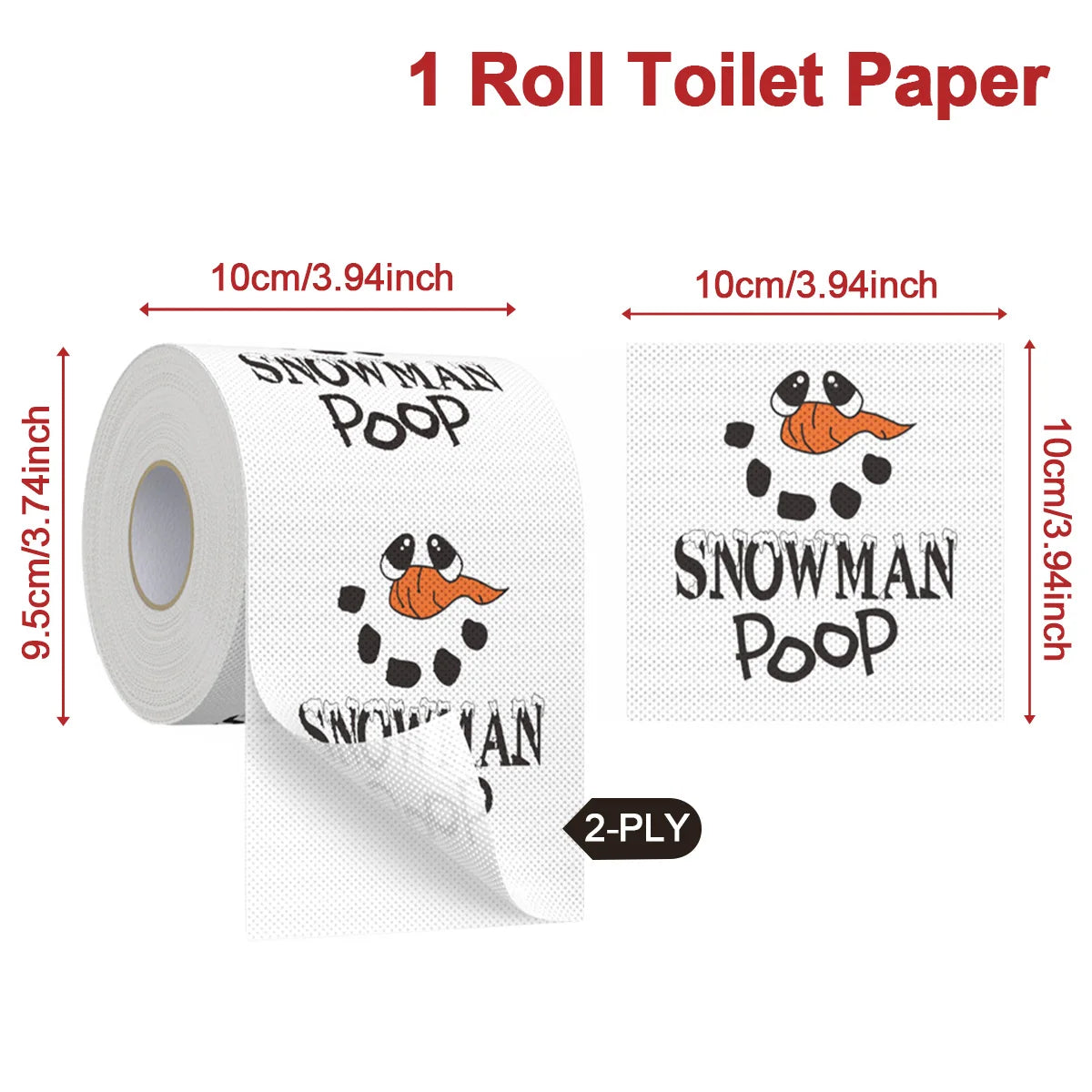 Festive Toilet Roll “Happy 2026”
