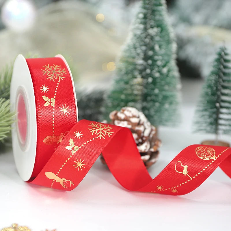 Festive Print Ribbon 5 m