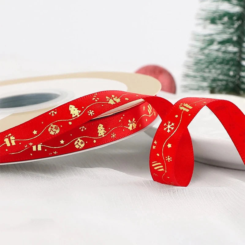 Festive Print Ribbon 5 m