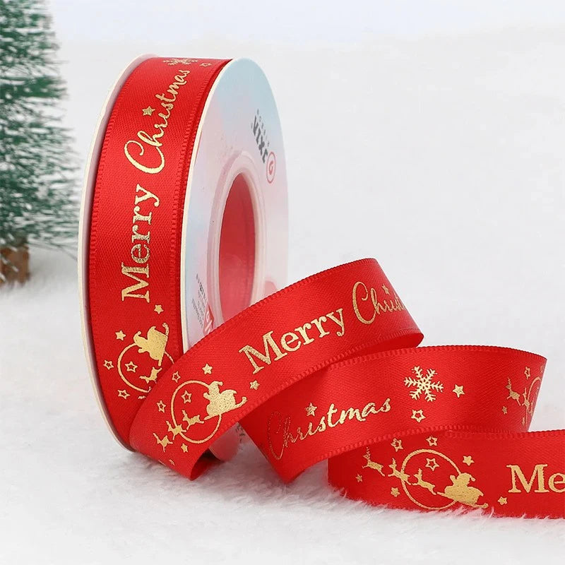 Festive Print Ribbon 5 m