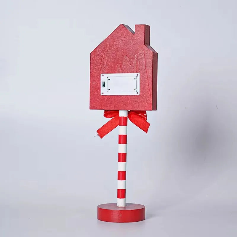 “Santa Stop Here” Lamp