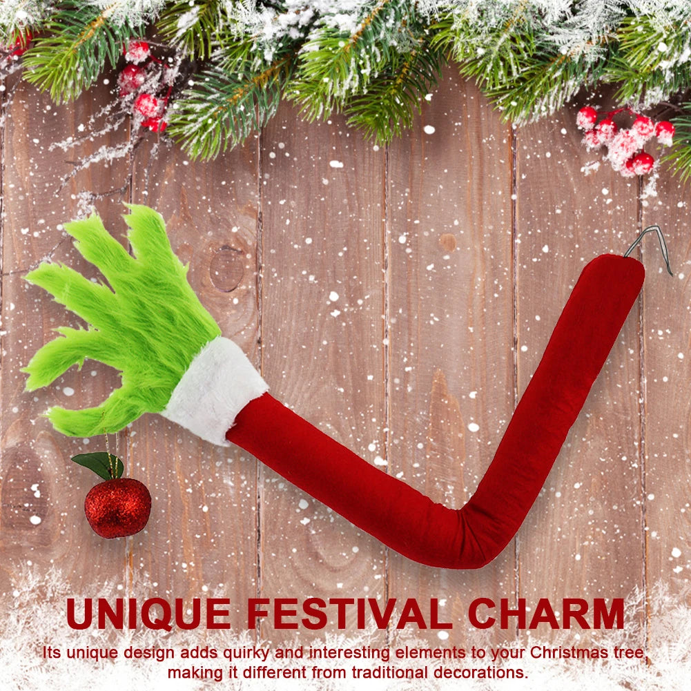 2025 Green Fur Monster Arm Pendant