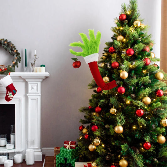 2025 Green Fur Monster Arm Pendant