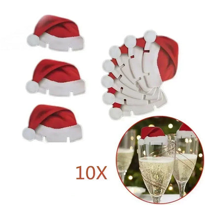 Festive Wine Glass Cards