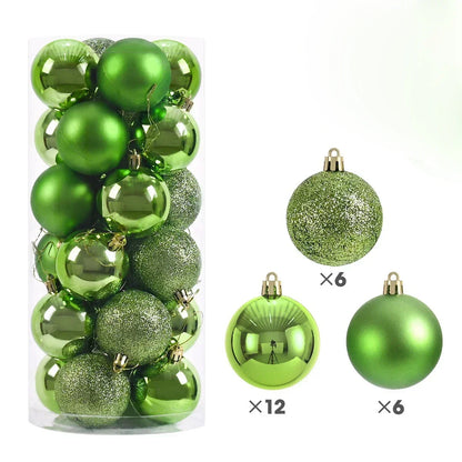 Sparkling Christmas Balls Set