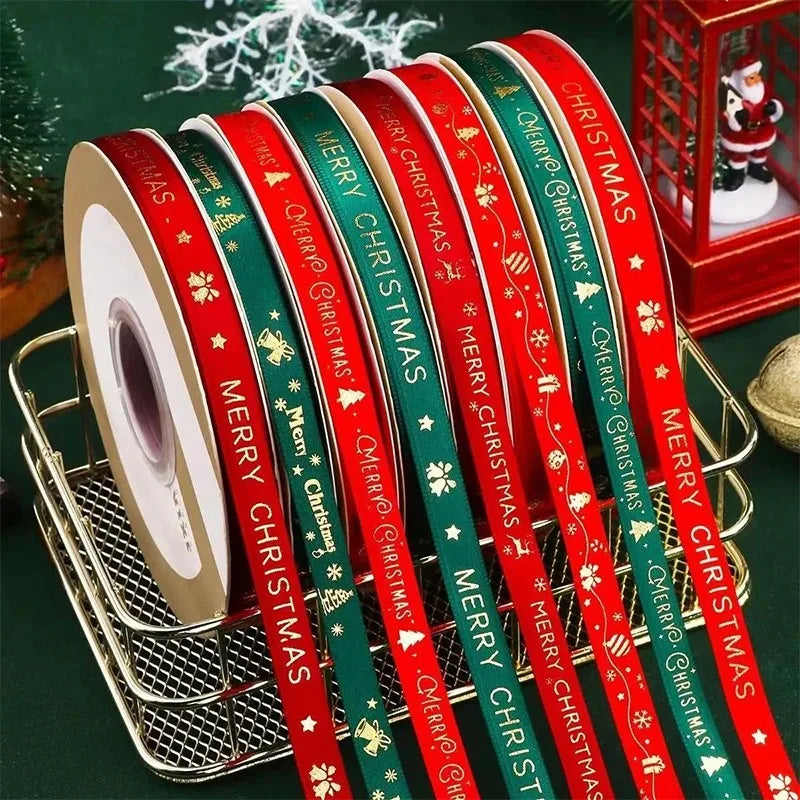 Festive Print Ribbon 5 m