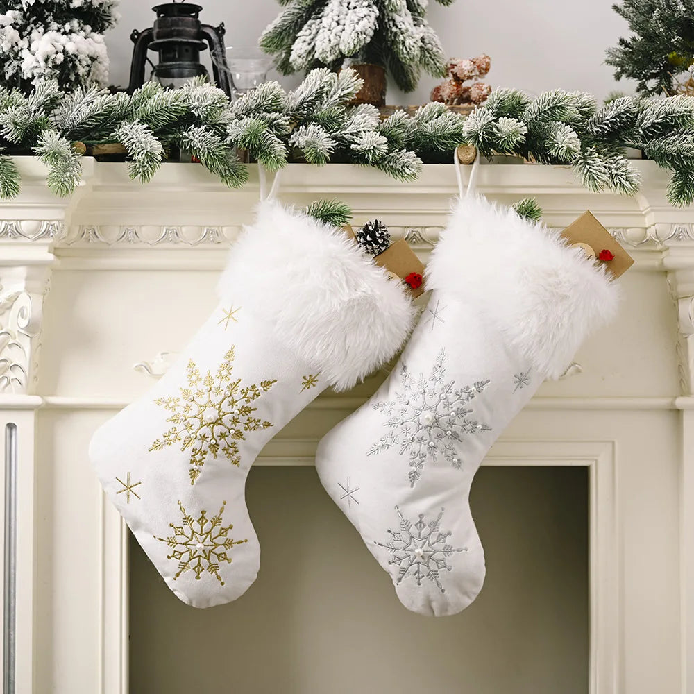 Plush Festive Socks