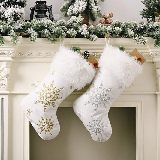 Plush Festive Socks
